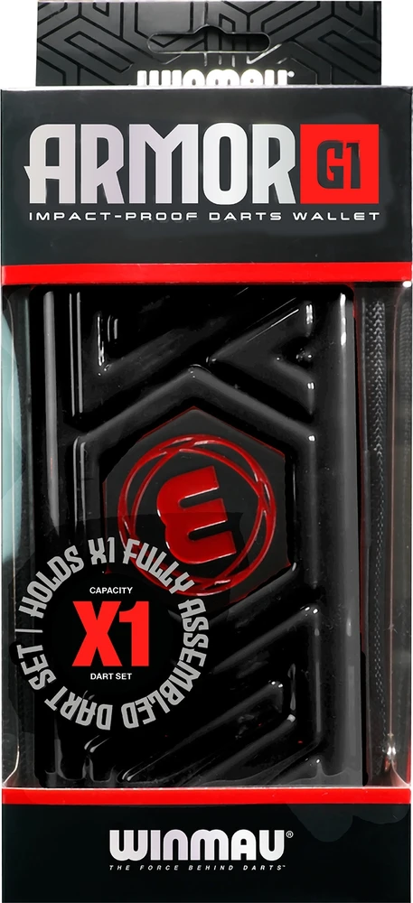 Dėklas strėlytėms Winmau Armor G1, juodas
