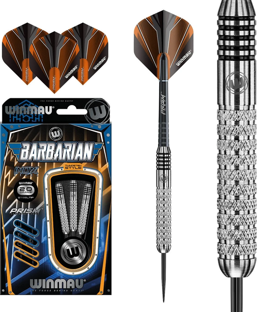 Smiginio strėlytės Winmau Barbarian Inox, plieno smaigalys
