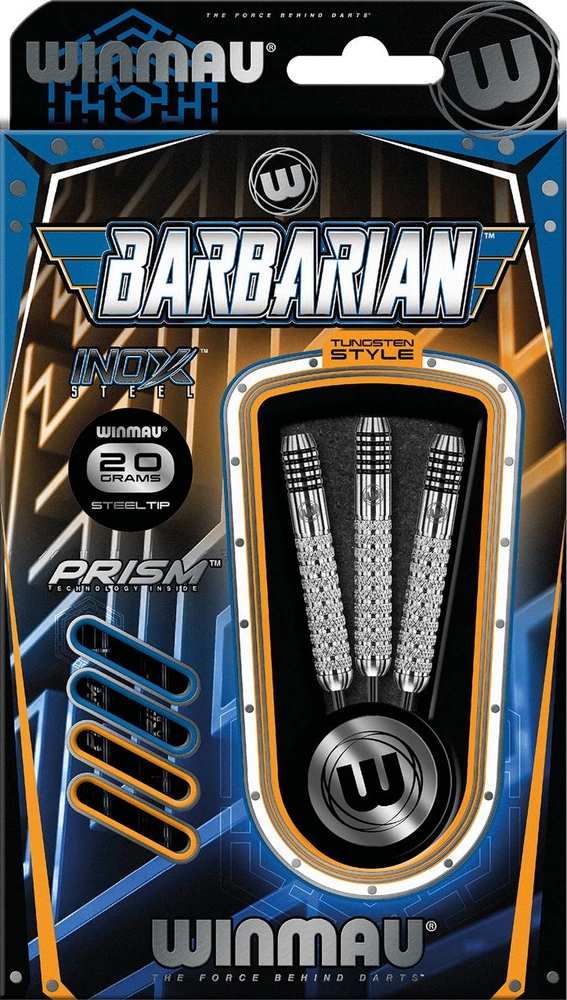 Smiginio strėlytės Winmau Barbarian Inox, plieno smaigalys