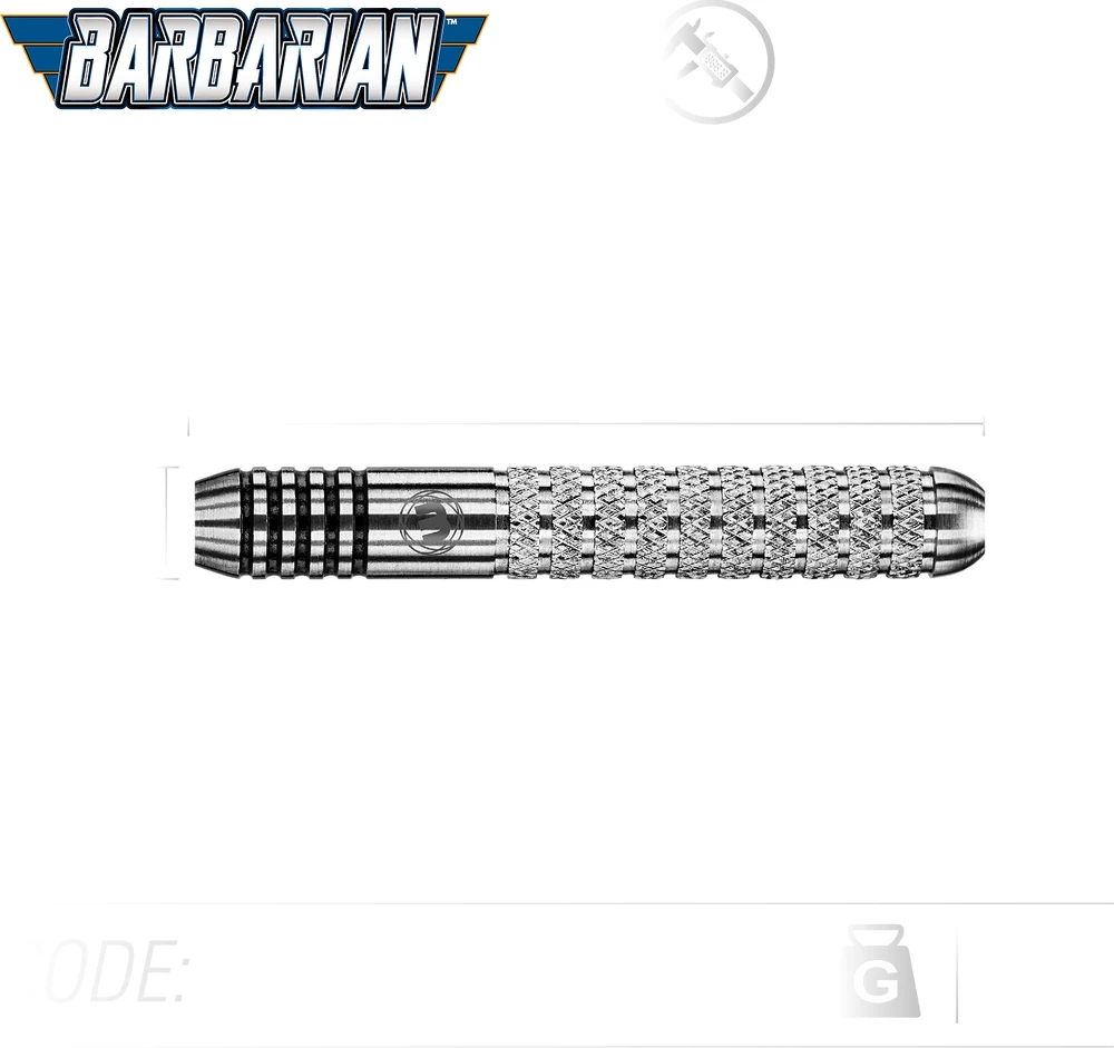 Winmau Barbarian Inox plieninės strėlės