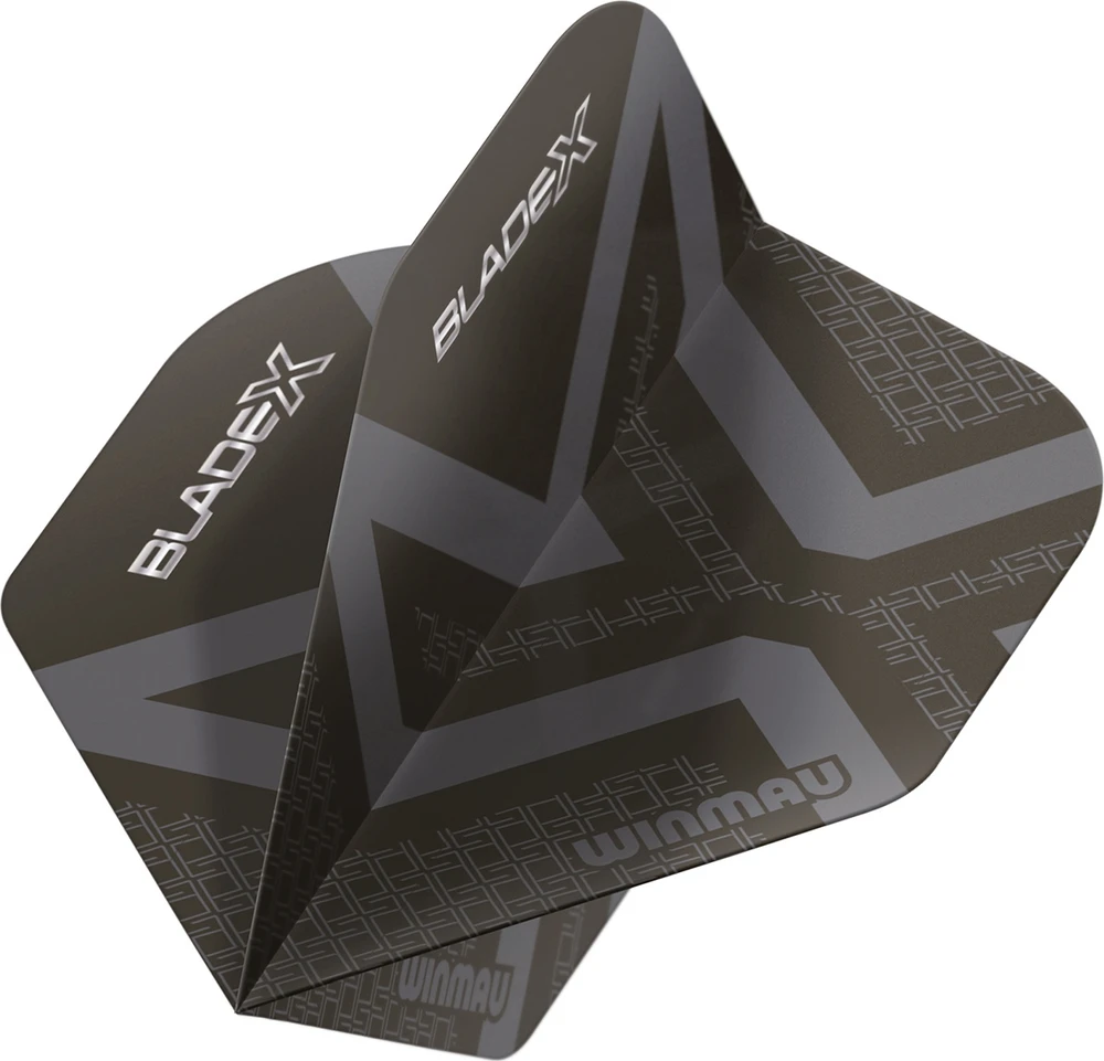 Winmau Blade X Prism Delta metalinė juoda/pilka