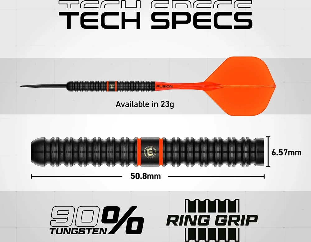 Winmau Emma Paton Edit 90% tungsteno strėlytės
