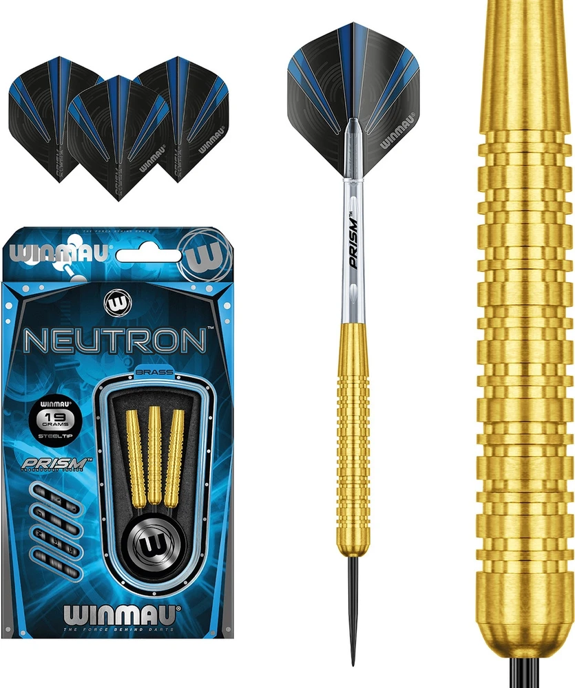 Winmau Neutron plieninės žalvarinės strėlės