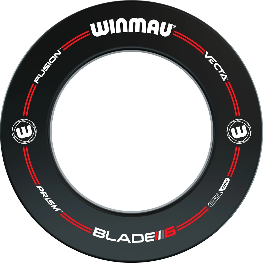 Winmau Plasma Ice Light Pro-Line apšvietimo rinkinys taikinio kraštams, juodas