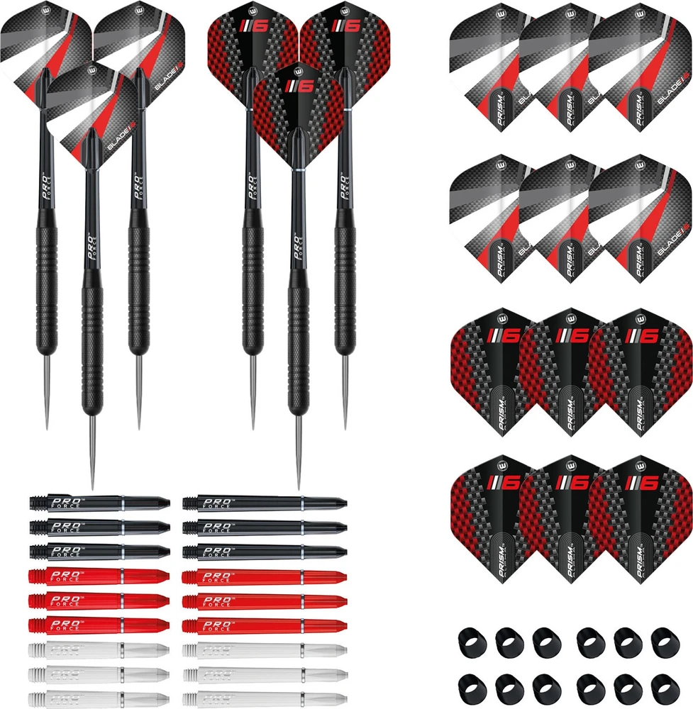 Winmau Blade 6 smiginio pradmenų priedų rinkinys