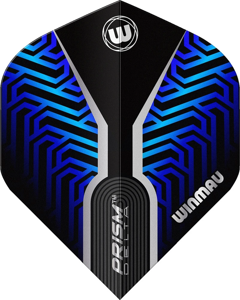 Winmau Prism Delta Premium Standard dart plunksnos, mėlynos