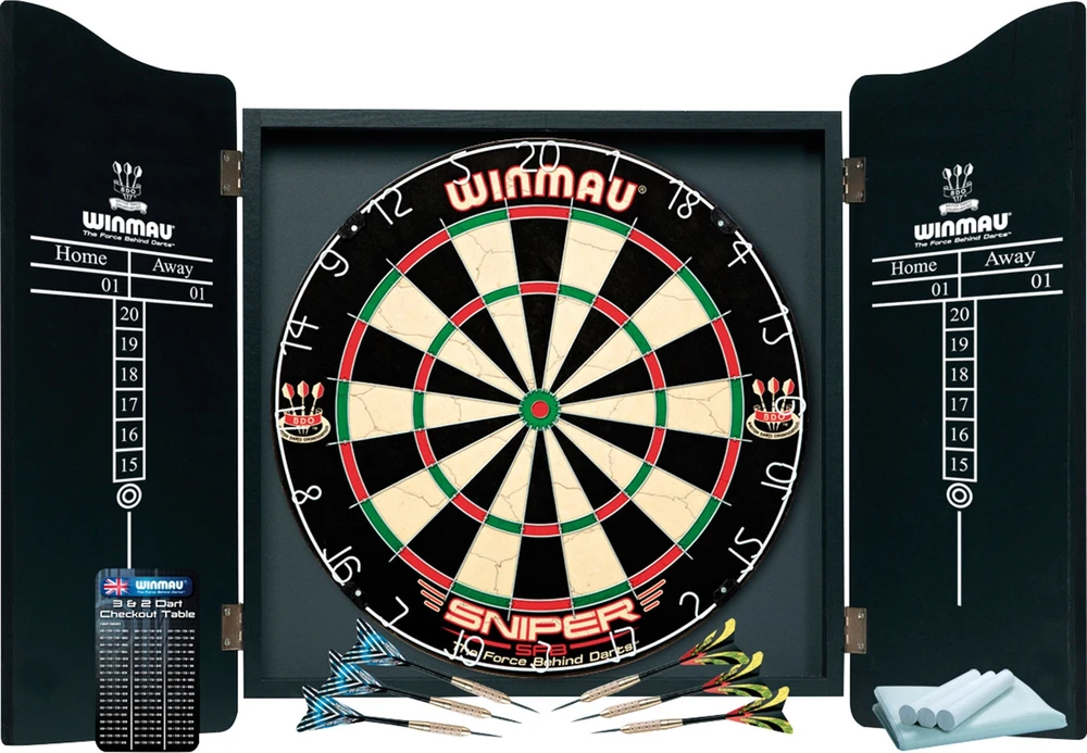 Smiginio rinkinys su spintele Winmau Pro Dartset Cabinet PDS Sniper