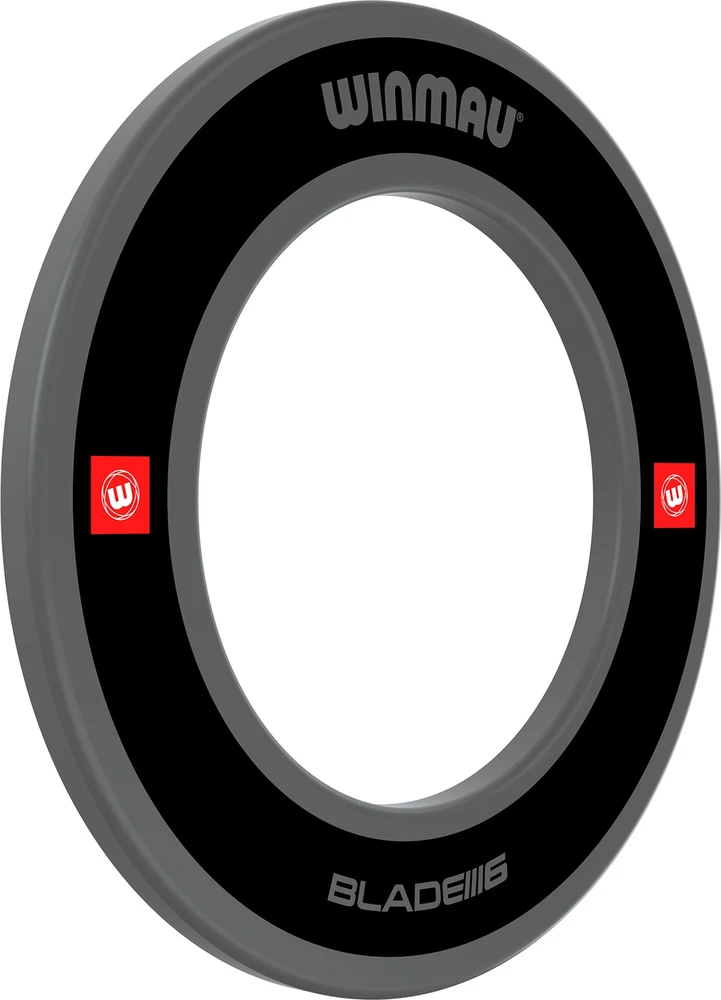 Winmau Pro Line 1.0 taikinio apsauginis žiedas, juodas