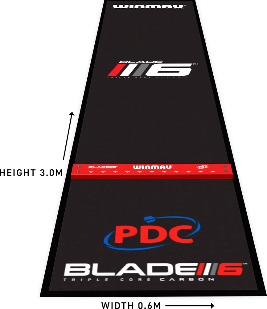 Smiginio linijų žymekliai Winmau Pro Zone Precision Blade 6 Soft Feel