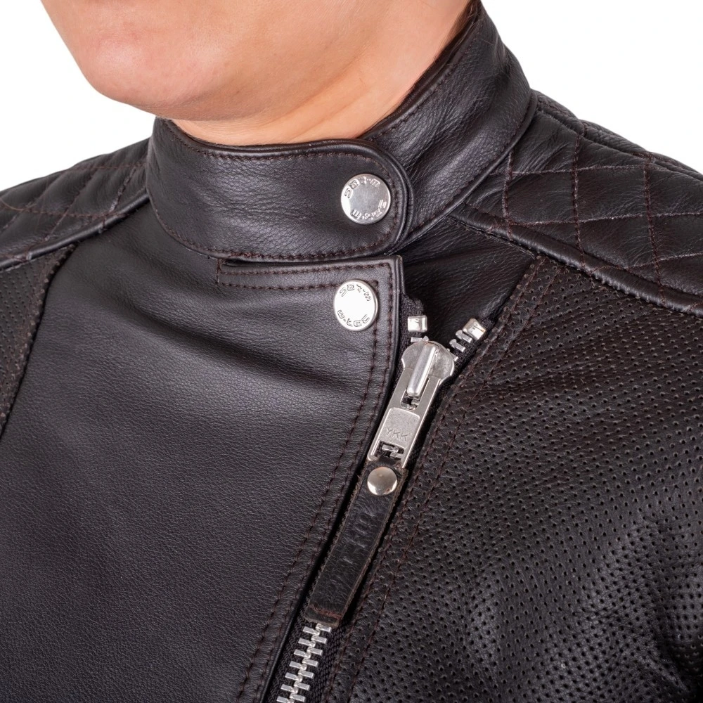 Women’s Leather Jacket W-TEC Mantura