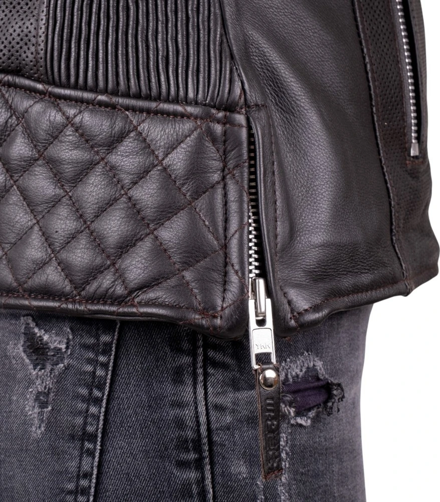 Women’s Leather Jacket W-TEC Mantura
