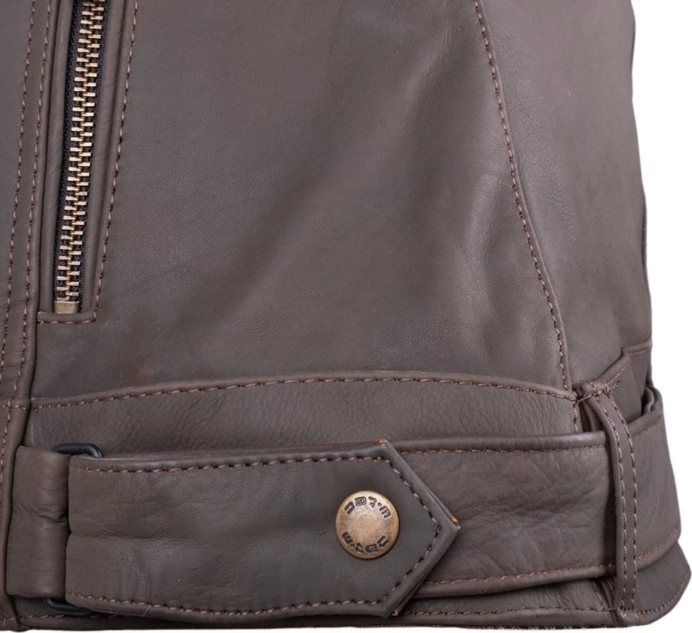 Women’s Leather Motorcycle Jacket W-TEC Kaika