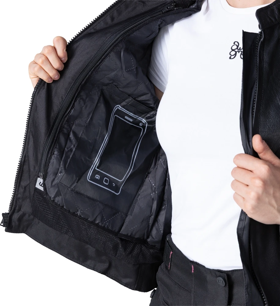 Women’s Motorcycle Jacket W-TEC Durmana