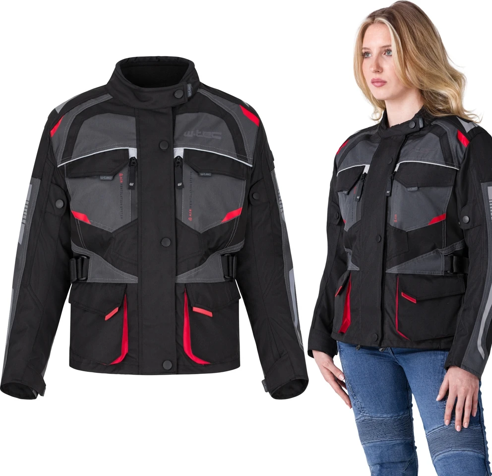 Moteriška motociklininko striukė W-TEC Radana