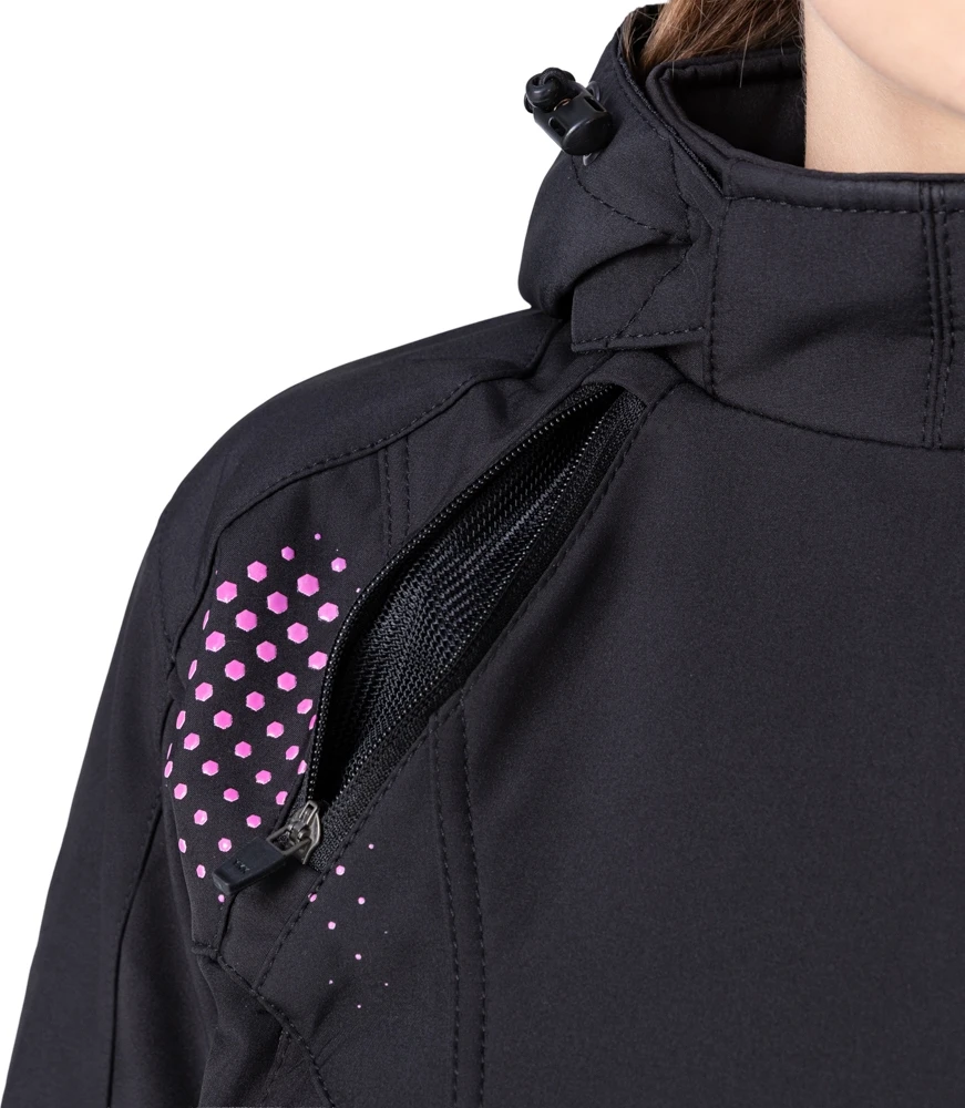 Women’s Softshell Motorcycle Jacket W-TEC Annorack Lady