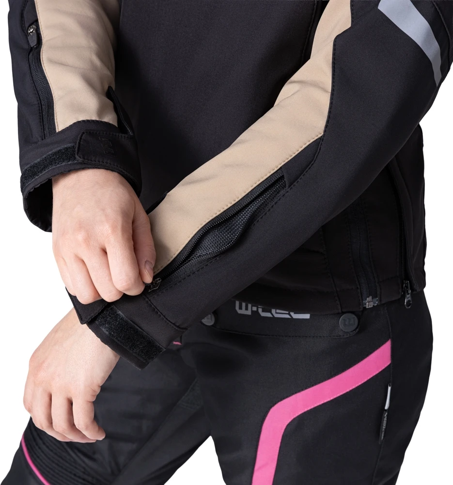 Women’s Softshell Motorcycle Jacket W-TEC Annorack Lady