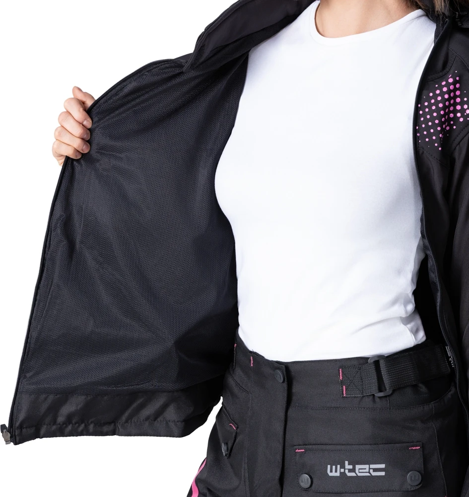 Women’s Softshell Motorcycle Jacket W-TEC Annorack Lady