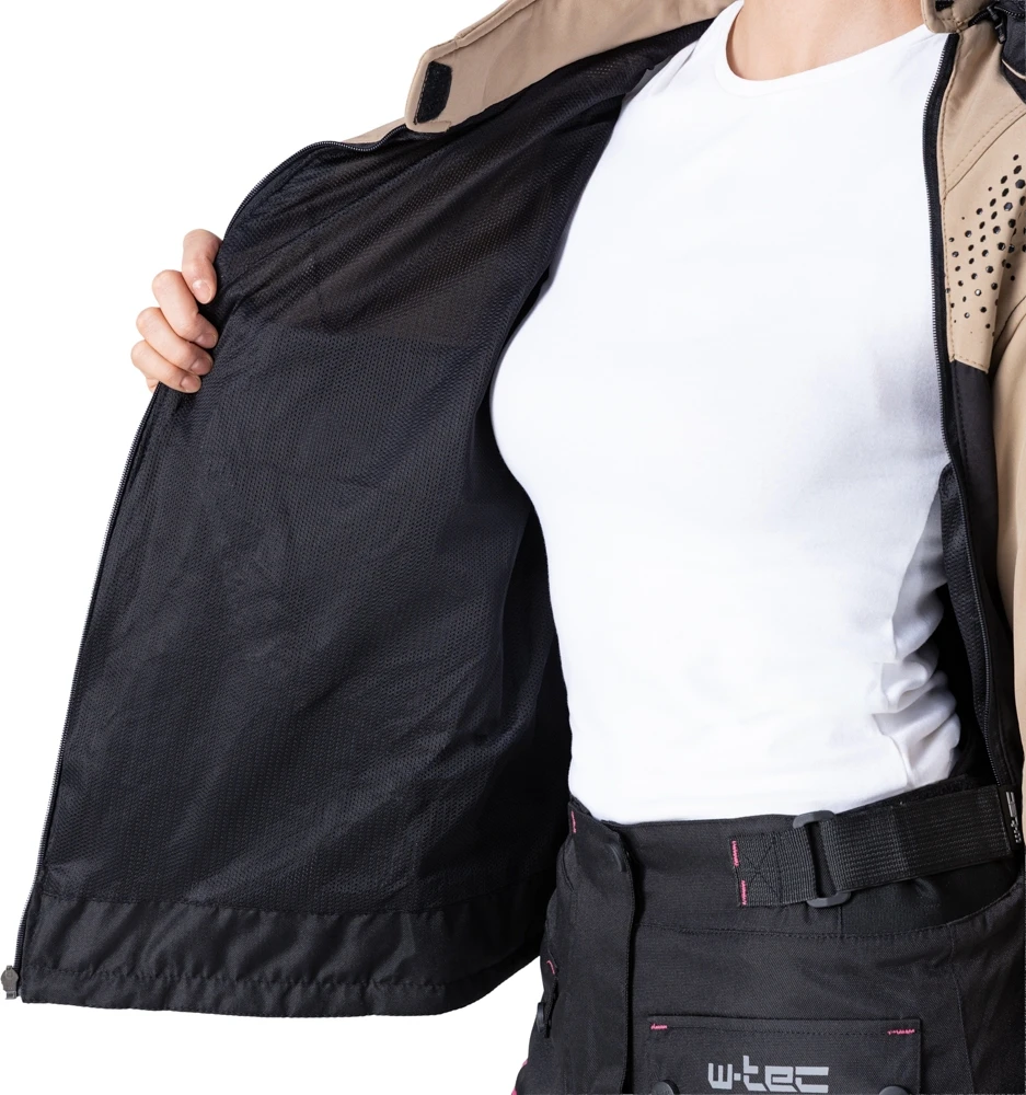 Women’s Softshell Motorcycle Jacket W-TEC Annorack Lady