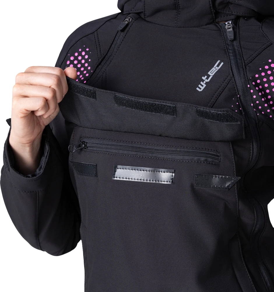 Women’s Softshell Motorcycle Jacket W-TEC Annorack Lady
