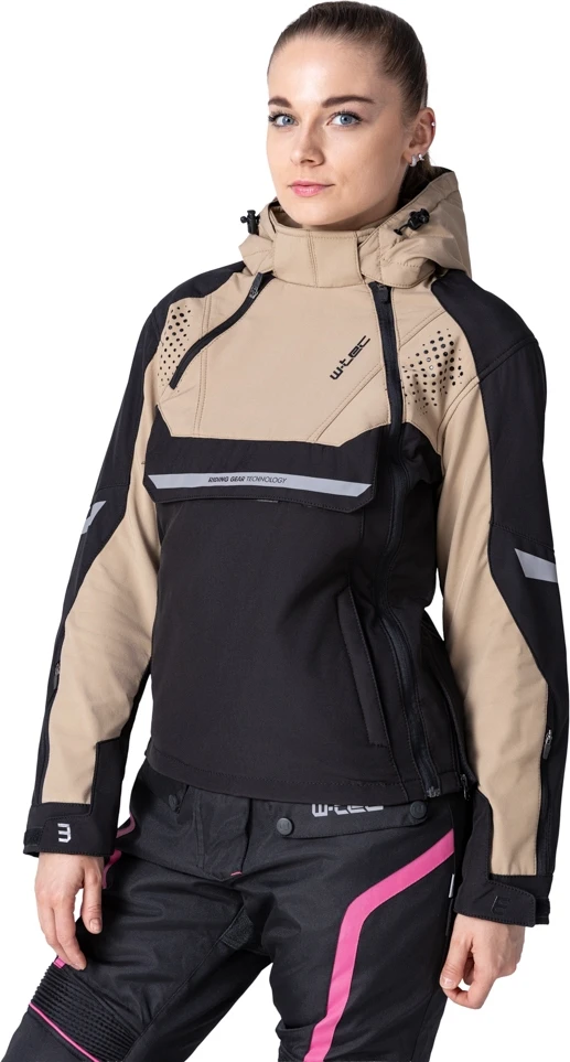 Women’s Softshell Motorcycle Jacket W-TEC Annorack Lady