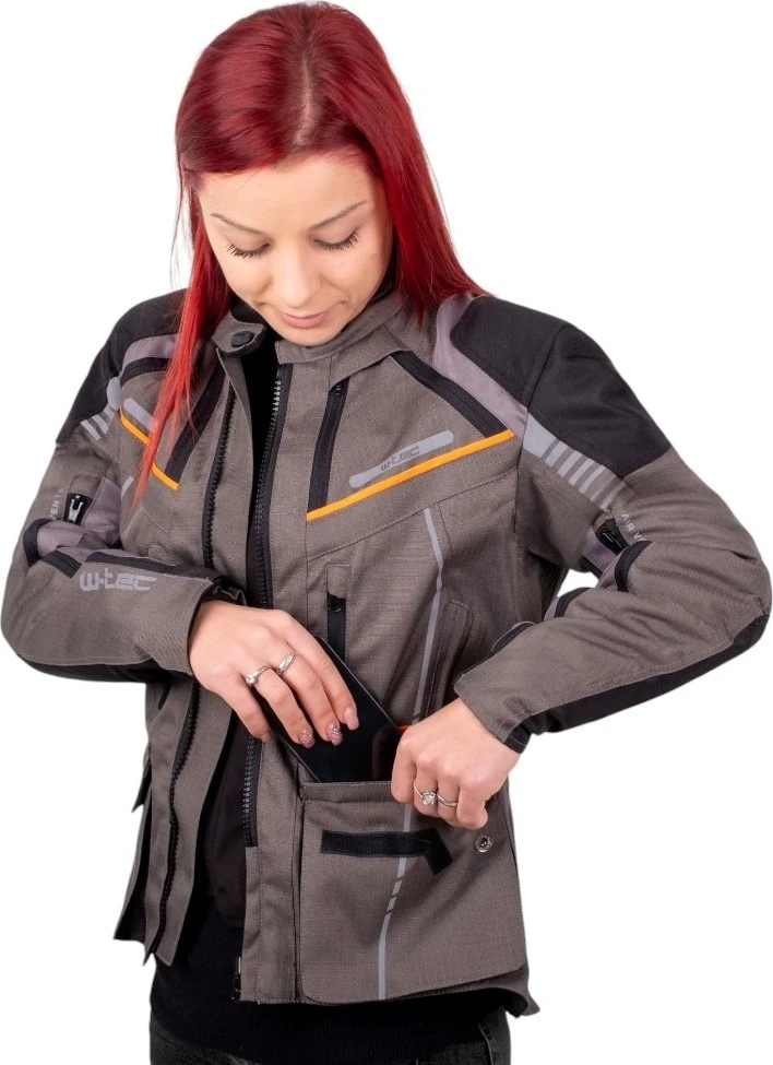 Moteriška turistinė motociklininkų striukė W-TEC Smackton Lady