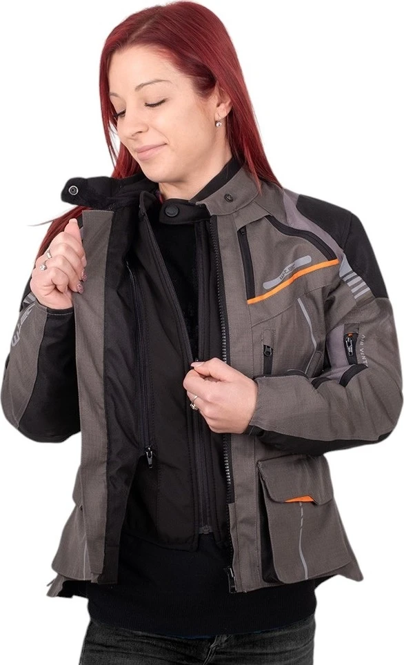 Moteriška turistinė motociklininkų striukė W-TEC Smackton Lady