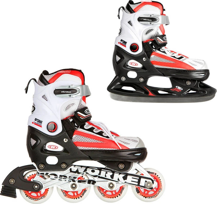 Inline Riedučiai-pačiūžos reguliuojamo dydžio Worker Nolan 2in1