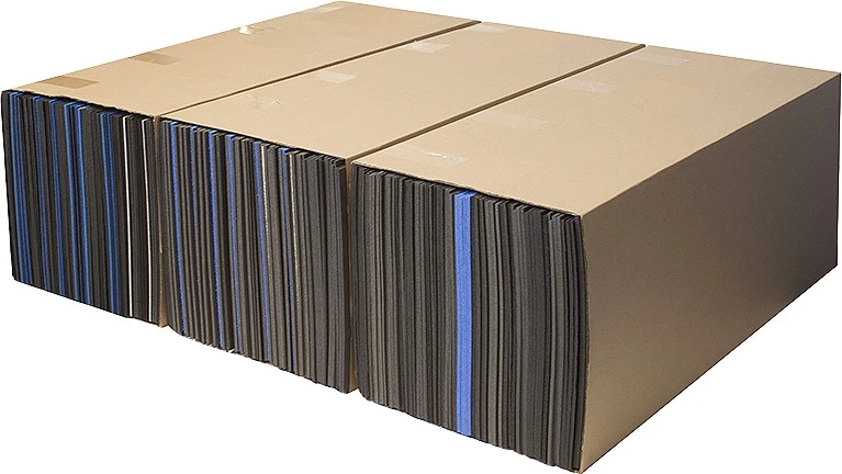 YATE KIT 90x30x33 cm diržai suveržiamoms taikinių dėžėms, spalvoti