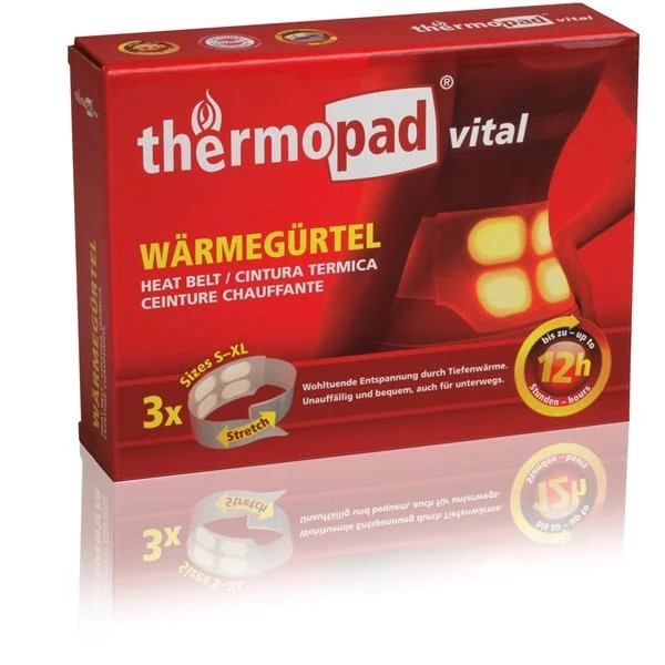 Yate Šildantis diržas Thermopad, 3 vnt.