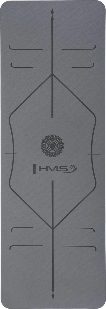 YM10 TPE jogos kilimėlis, pilkas HMS