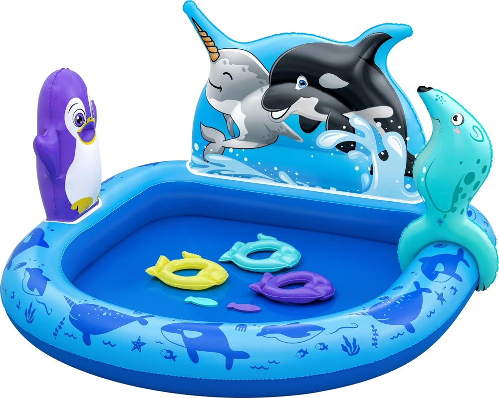 Pripučiamas baseinas BESTWAY POLAR PALS, 34 x 131 x 73 cm