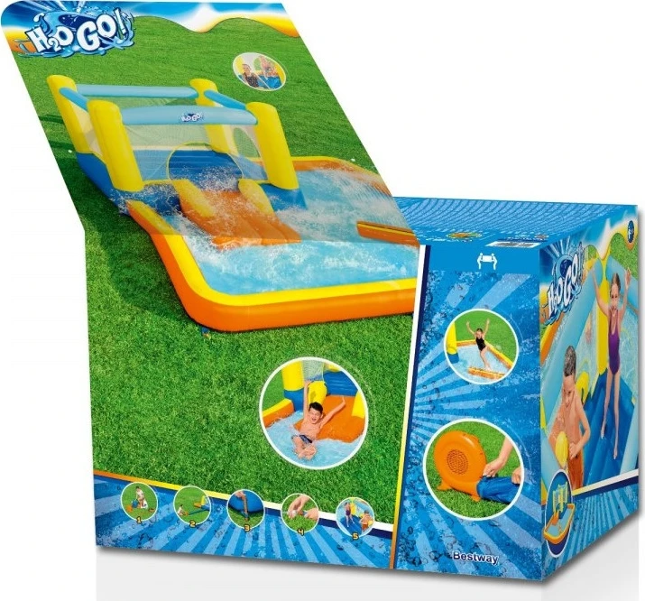 Bestway H2OGO Beach Bounce Pripučiamas vaikiškas vandens parkas