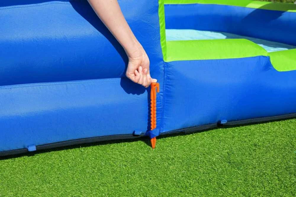 Žaidimų aikštelė Vandens parkas Turbo Splash Mega vandens parkas BESTWAY