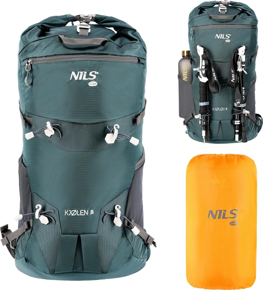 Nils Extreme Žalia turistinė kuprinė NC1938 KJOLEN 40 l NILS CAMP
