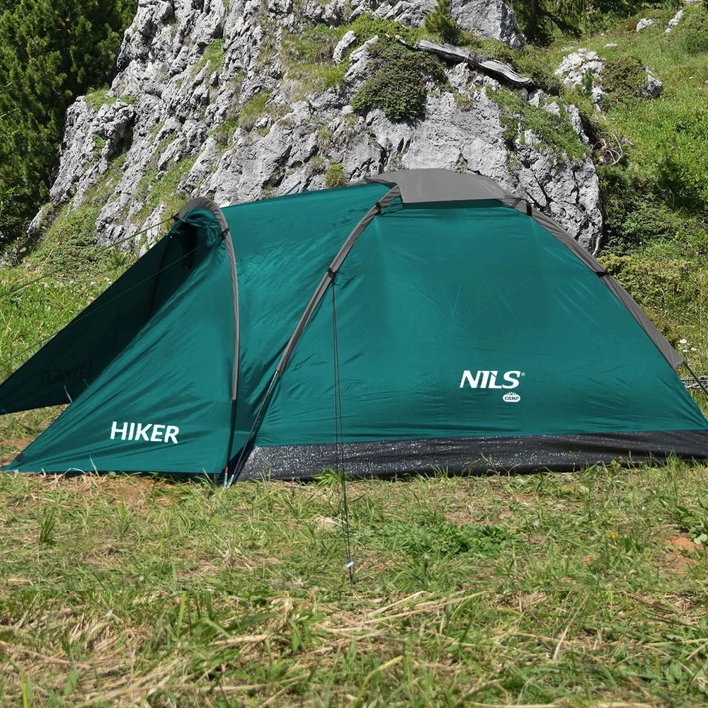 Žalia turistinė palapinė Hiker NC6010 Nils Camp