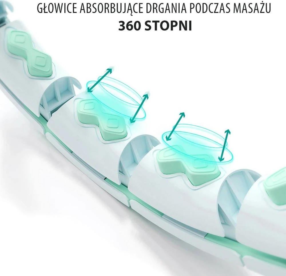 HHW06 Žalias HULA RANKLAS SU SVORIU + SKAITIKLIS HMS