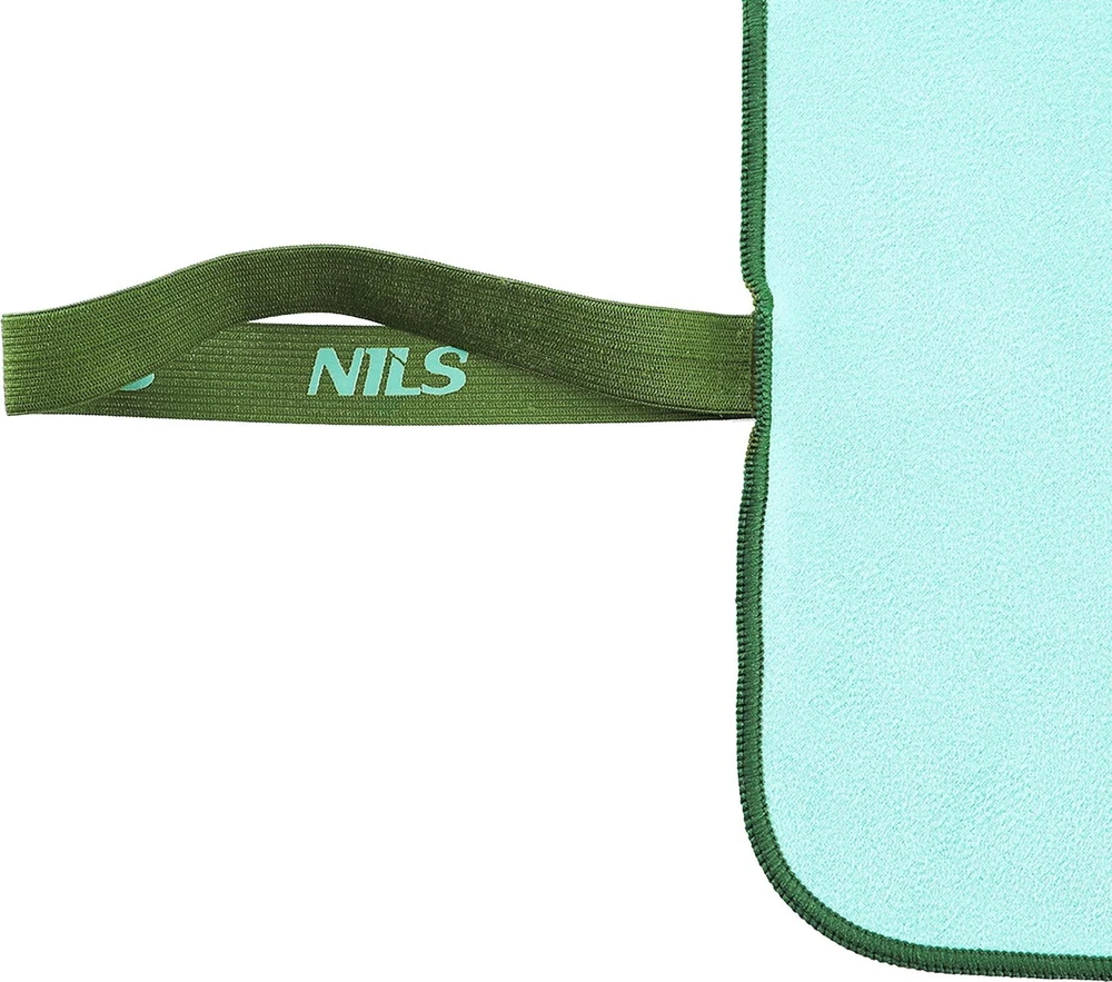 Žalias mikropluošto rankšluostis NCR13 200 x 90 cm NILS