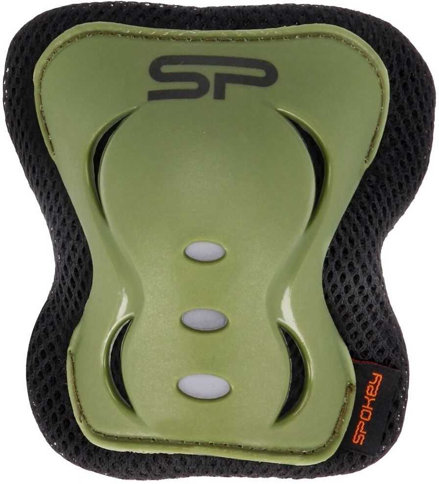 Žalių vaikiškų/jaunimo apsaugų rinkinys (keliams, riešams ir alkūnėms) Spokey SHIELD
