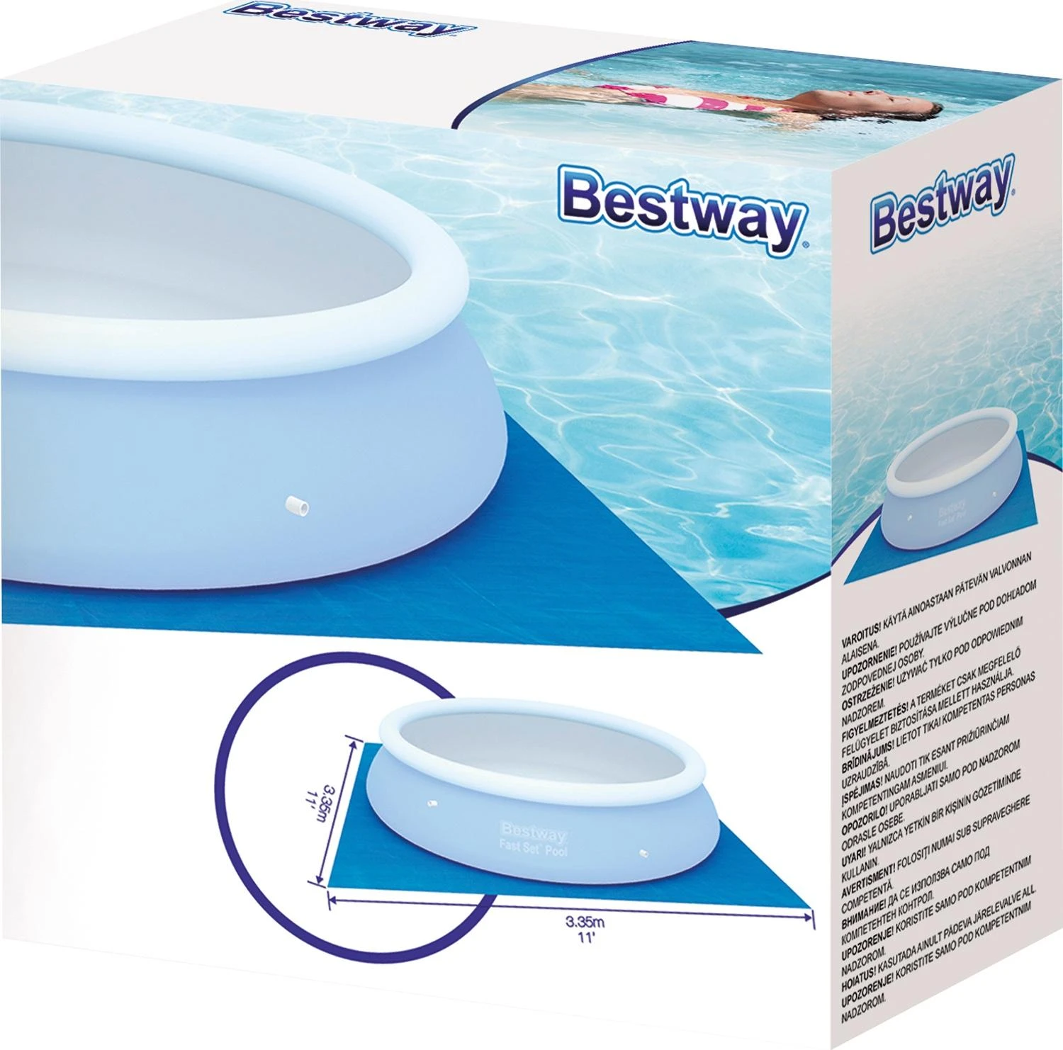 Bestway 58001 baseino priedas Pagrindo audinys