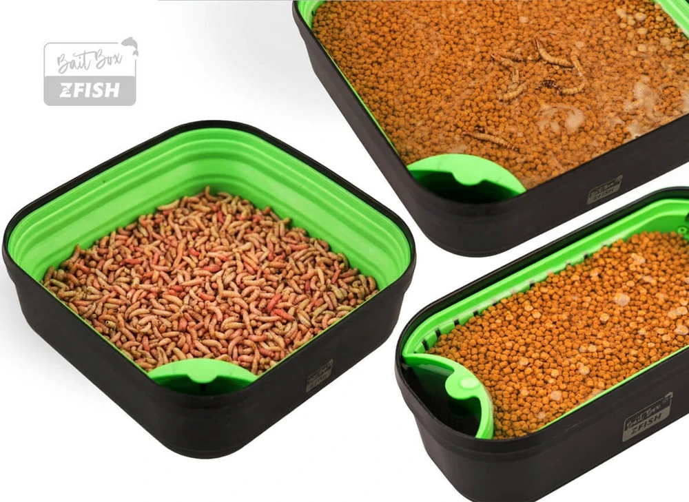 Masalų dėžutė ZFISH Bait Box PRO M, 1,25 l