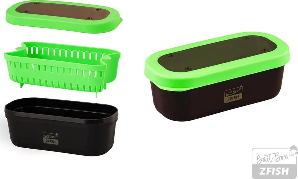 Masalų dėžutė ZFISH Bait Box S, 0,47 l
