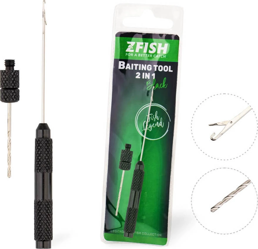 ZFISH masalų adata 2in1, juoda