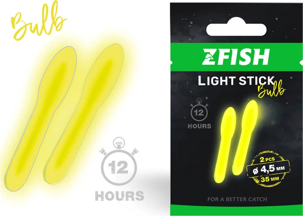 ZFISH Cheminės šviesos lazdelės lemputė 4.5x35mm/2vnt