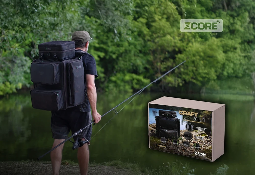 ZFISH CraftPro Rucksack Z-CORE 3in1