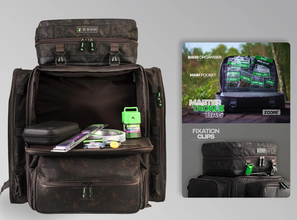 ZFISH CraftPro Rucksack Z-CORE 3in1