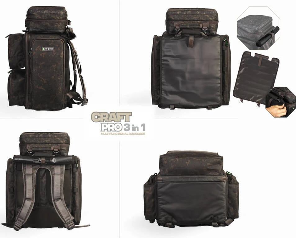 ZFISH CraftPro Rucksack Z-CORE 3in1