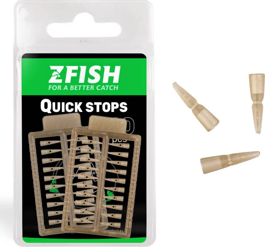 ZFISH Quick Stops stabdikliai, 40 vnt.