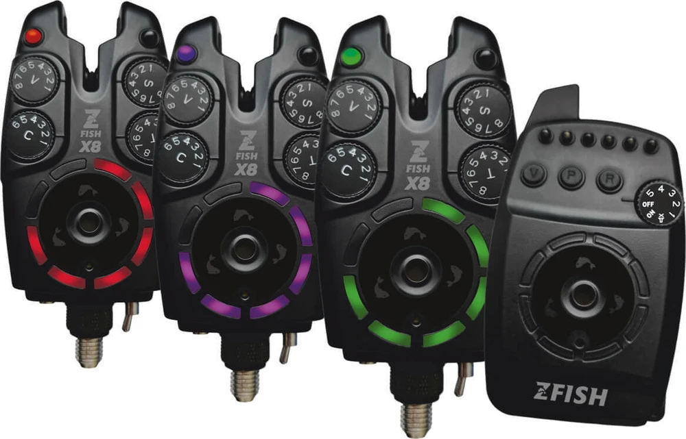 ZFISH įkandimo signalizatoriaus rinkinys Zx8 3+1