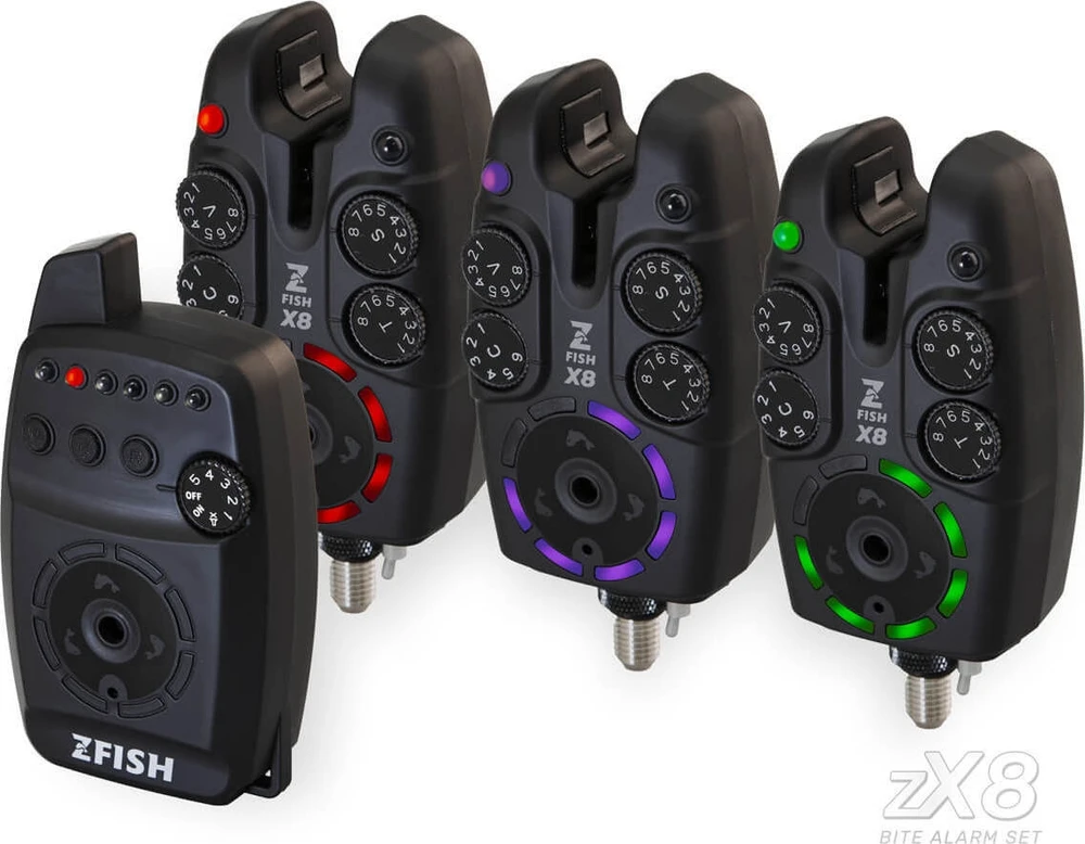 ZFISH įkandimo signalizatoriaus rinkinys Zx8 3+1