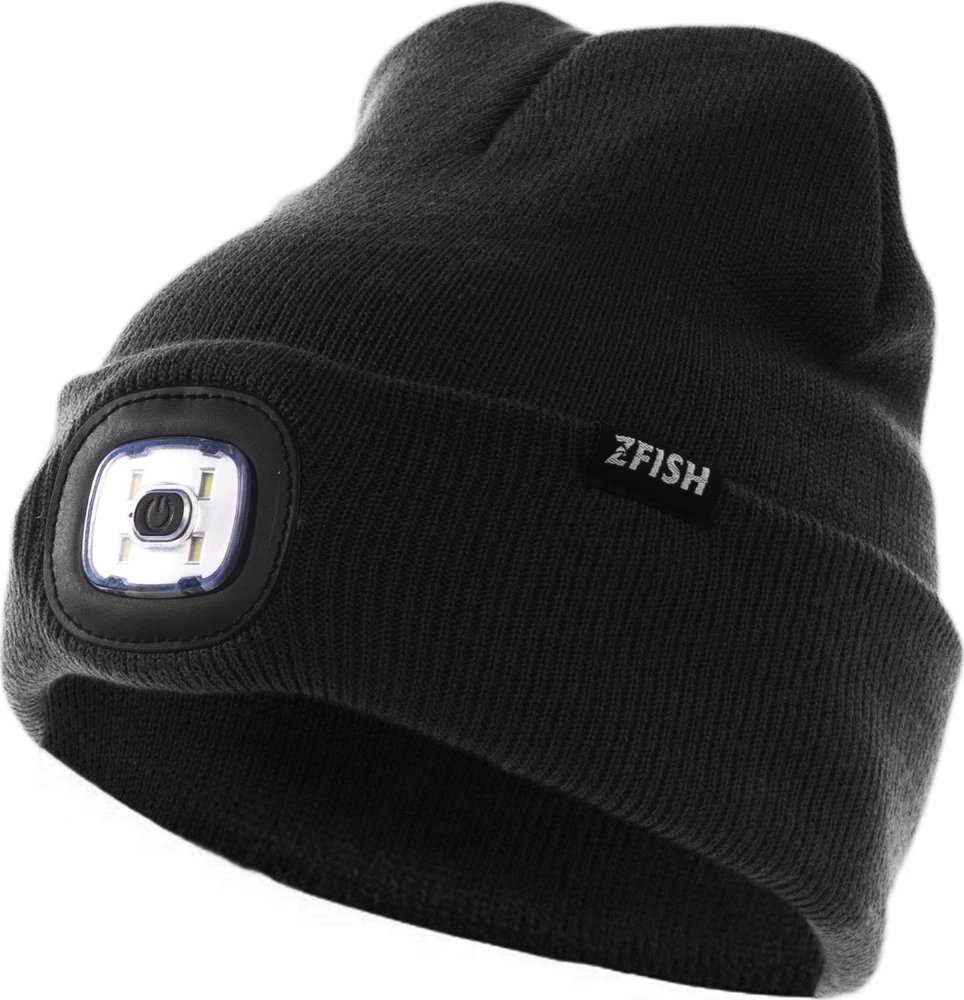 ZFISH Light Beanie kepurė, juoda